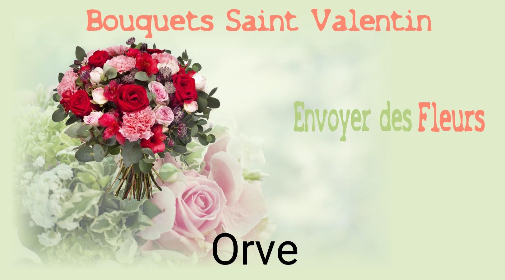 Roses de Saint-Valentin livrées à Orve